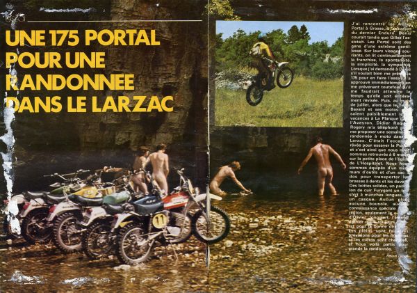 Portal TT uniquement, 1975/76, 125/175, Sachs 6 ou 7 vitesses