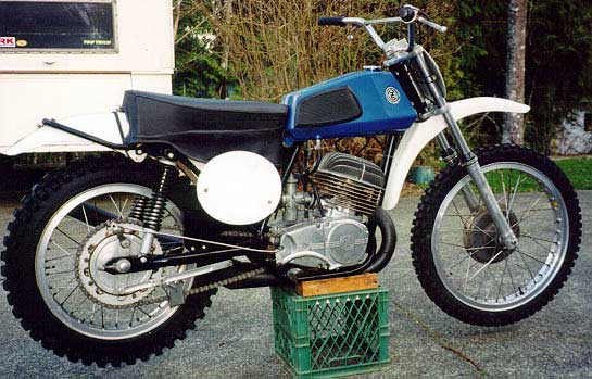 Motos de cross de 1971 à 1980 (pré liquides)