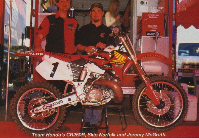 Honda 250 CR McGrath 1996