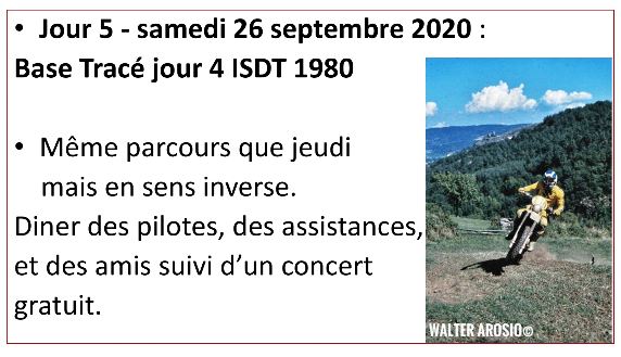 ISDT vintage Brioude - 22 au 27 septembre 2020