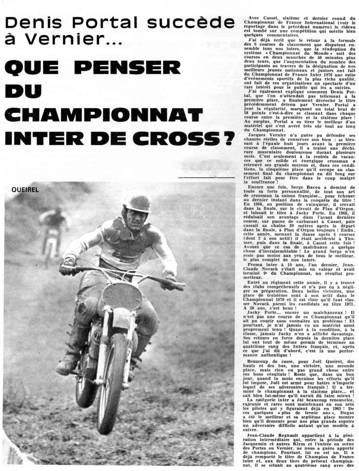 Photos et documents de Motocross de 1950 à nos jours