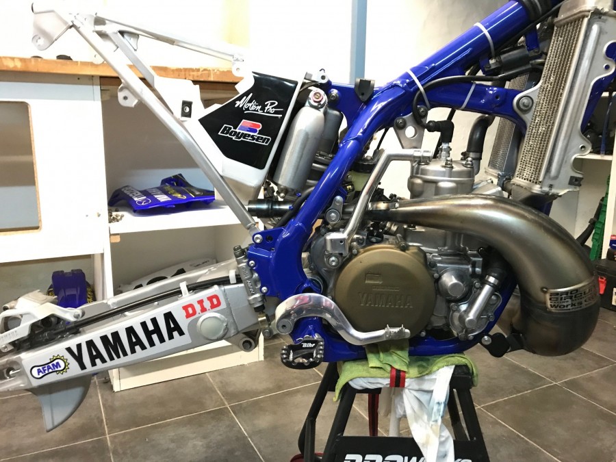 Restauration Yamaha 250 YZ 2001